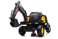 Excavadora infantil totalmente eléctrica Volvo PRO amarilla, Li-Ion