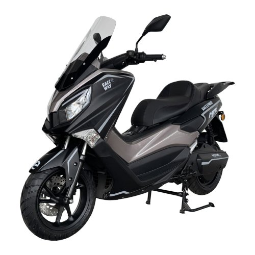 Scooter eléctrico RACCEWAY® MAX 80, con Carné, grafito