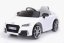 Coche eléctrico infantil Audi TT RS blanco