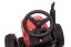 Coche eléctrico para niños Tractor Lite - rojo