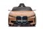 Coche eléctrico infantil BMW i4 amarillo