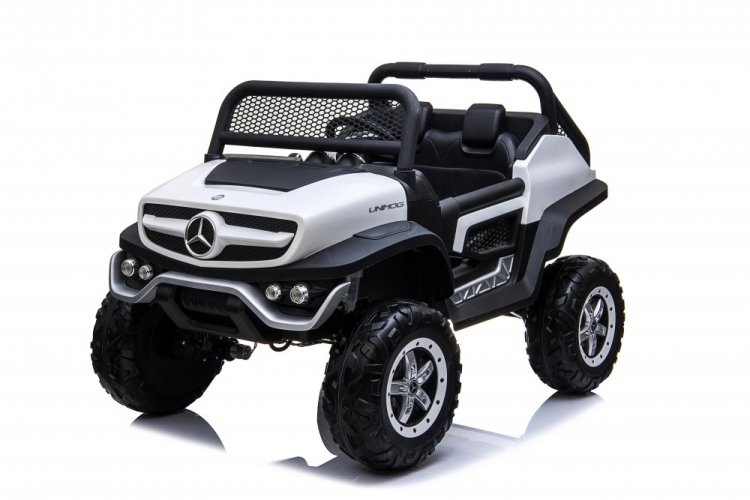 Dječji električni automobil Mercedes Benz Unimog Truck - bijela