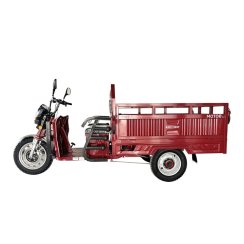 Nákladný trojkolesový vozík RACCEWAY® KUTIL, červený