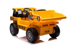 Coche volquete eléctrico para niños Eljet amarillo, Li-Ion
