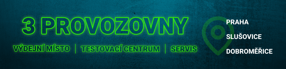 Provozovny - zkušební jízdy